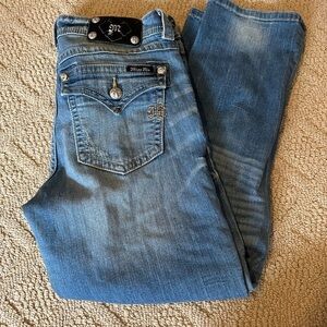 💎 MISS ME | Boyfriend Capri (Missing One Rivet On Back)